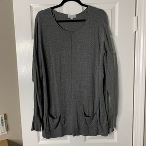 Very long Gray Shirt